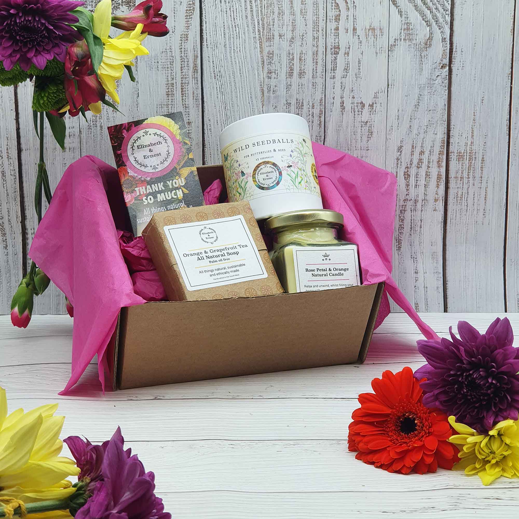 Good Samaritan Eco Gift Box With Personalized Card store | Eco-Friendly Gift For Birthday, Thank you, New Home | Unique Gift Idea For Everyone